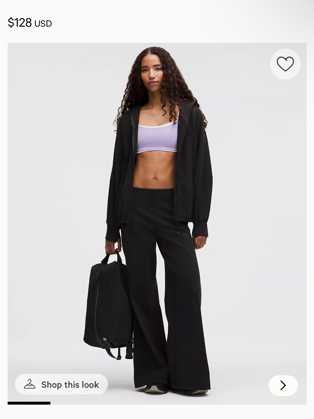 Lululemon Define High Rise Wide Leg Pants Luon
